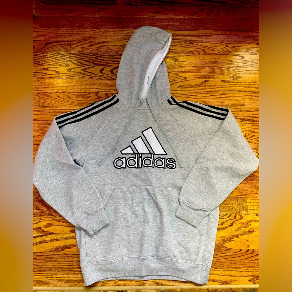 Gray Adidas Hoodie